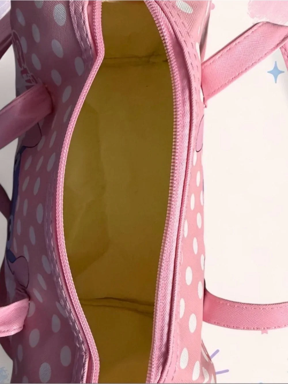 Stitch Inspired Mini/Kids Pink Duffle Bag | Travel Bag | Weekender | New